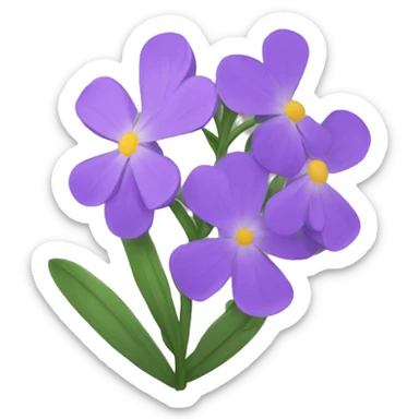 Wildflowers sticker