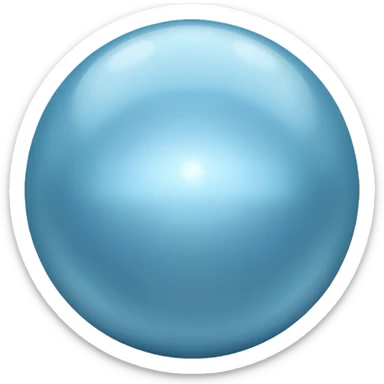 ai agent light blue metalic sticker