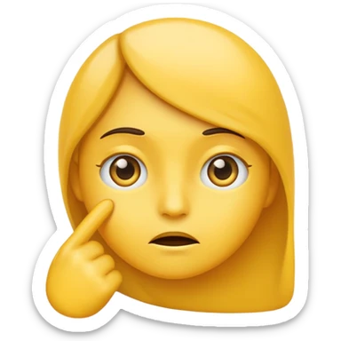 emoji side eyeing sticker
