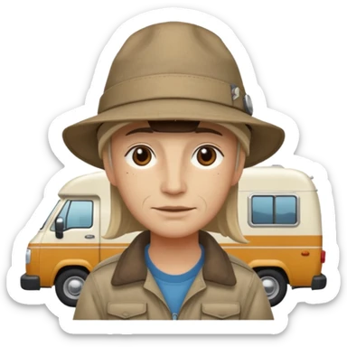 camper expedition sticker