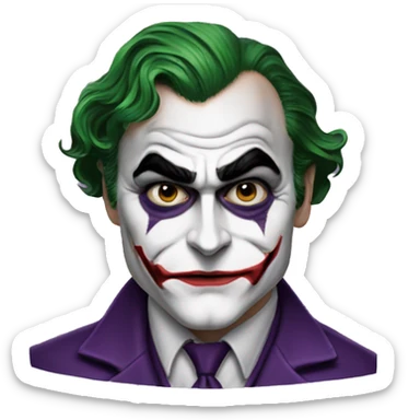 Joaquin Phoenix's Joker sticker