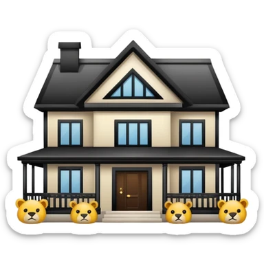 House Zoo Protest  sticker