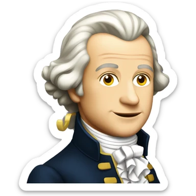 mozart sticker