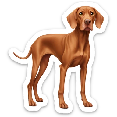 Vizsla sticker