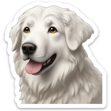 Maremma sheep dog sticker