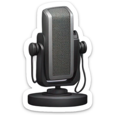 Radio broadcast sticker