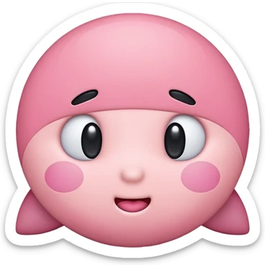Kirby sticker