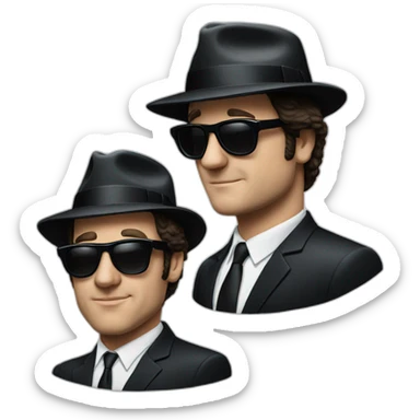 the blues brothers sticker