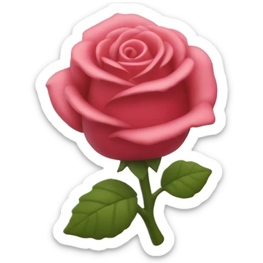 a rose toy sticker