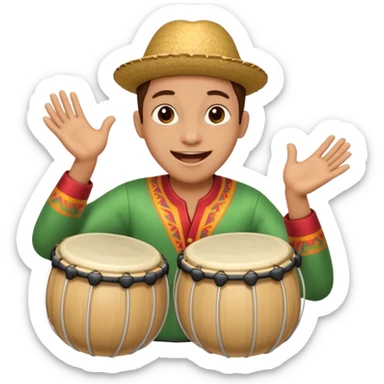 play tambor sticker