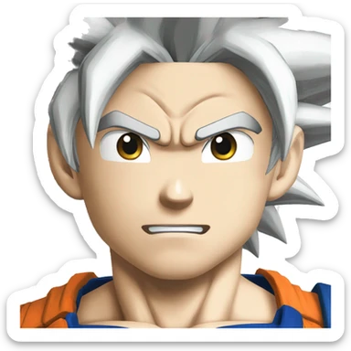 Goku sayan 100 sticker