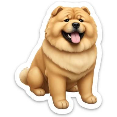 Chow chow sticker