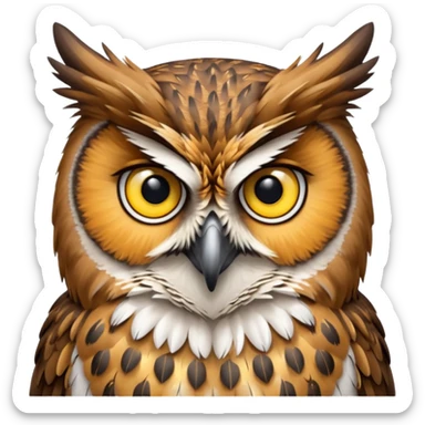 Eagle Owl sticker