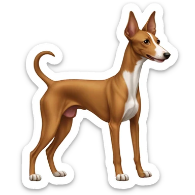 podenco-brown-color sticker