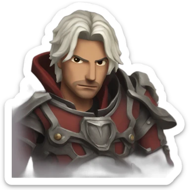 Dante davil may cry sticker