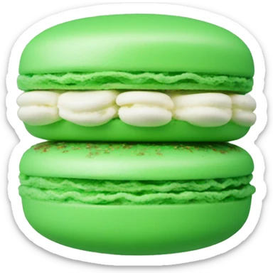 Macaron Green  sticker