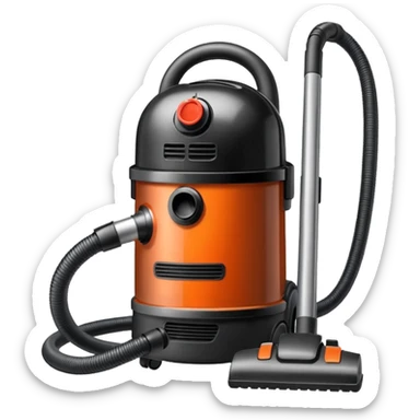 burnt-out vacuum cleaner sticker