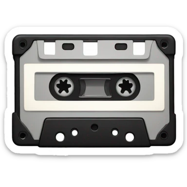 Cassette  sticker
