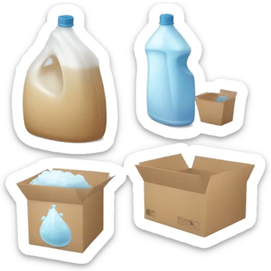 Productos de limpieza  sticker