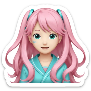 Hatsune miku sakura sticker