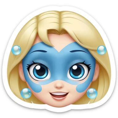 Bubbles powerpuff sticker