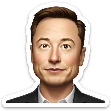 Elon musk  sticker