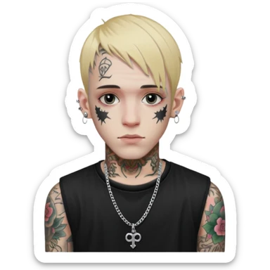 Lil peep sticker