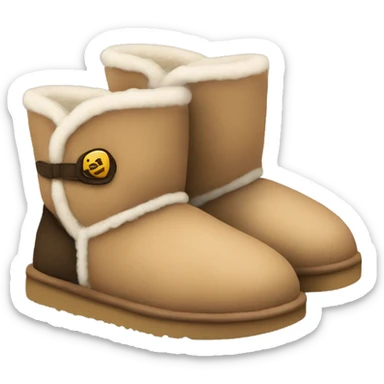 UGG slippers  sticker