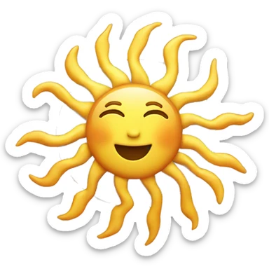 sun sticker