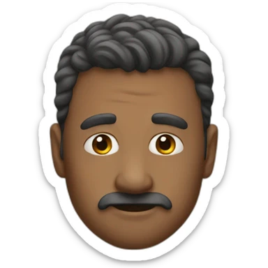 A pair of enormous nose sticker