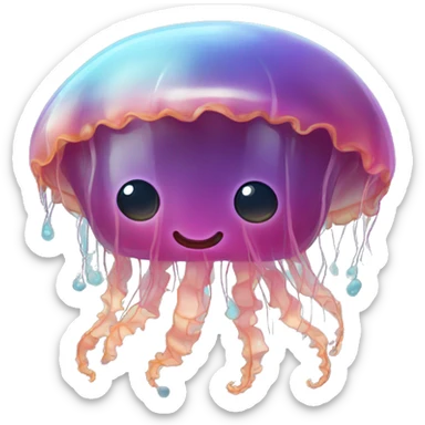 JELLY FISH sticker