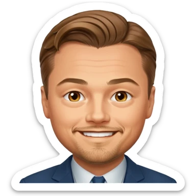 Leonardo DiCaprio sticker