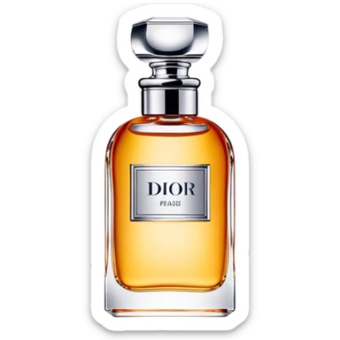 Dior parfum sticker