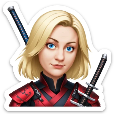 Katana Master sticker