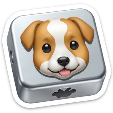 i want a die dog sticker