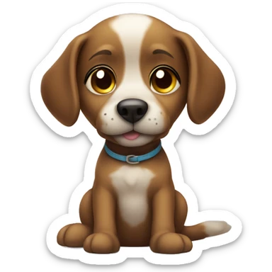 Cute dog  sticker