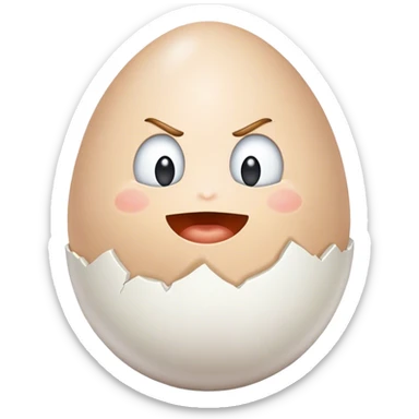 Humpty Dumpty sticker