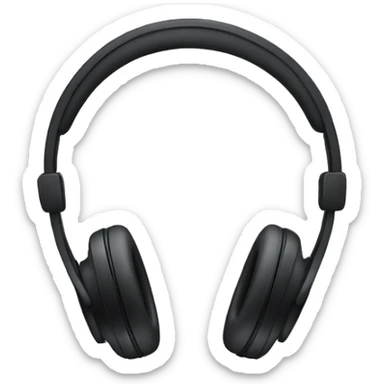 apple headphones  sticker