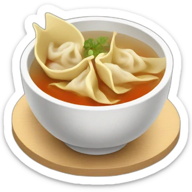wonton soup sticker