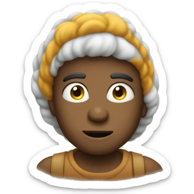 Blowing hot air out my eyes  sticker