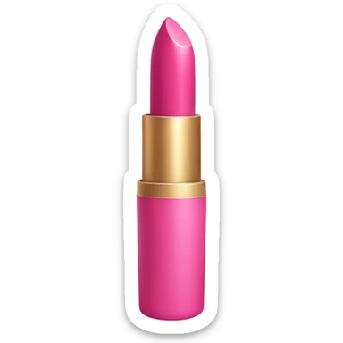 pink lipstick  sticker