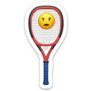 paddle tennis sticker