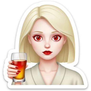 alcoholic women sticker