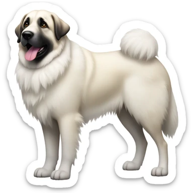 Snow Anatolian Shepherd sticker