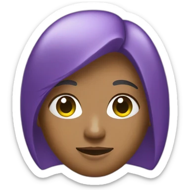 Violet money  sticker