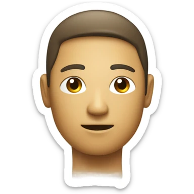 Bathroom sign symbol person sticker