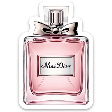 Miss Dior perfume  sticker