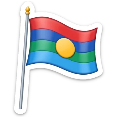 Bandeira de pan sticker