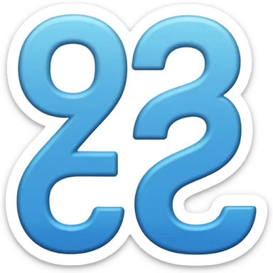 six seven number sticker