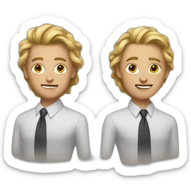 double trouble sticker